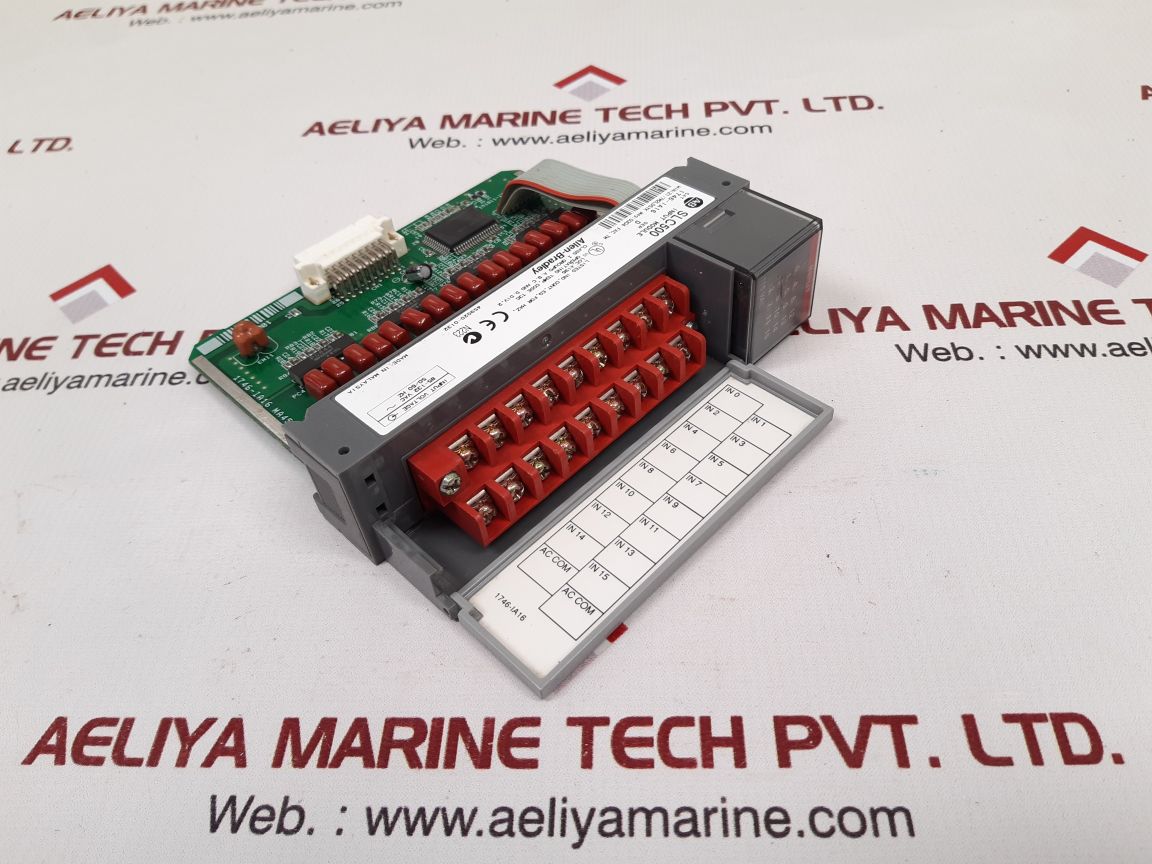 Allen-bradley 1746-ia16 Slc500 Input Module Ser D - Image 6