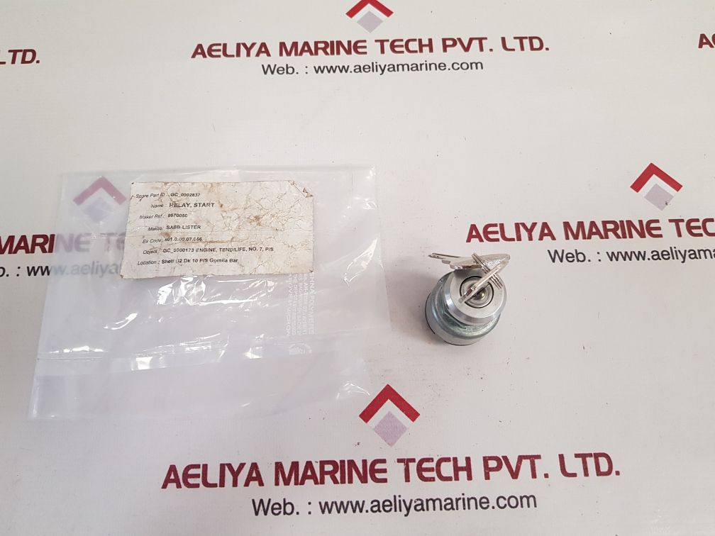 Bosch 034231100 3 Start Relay Switch