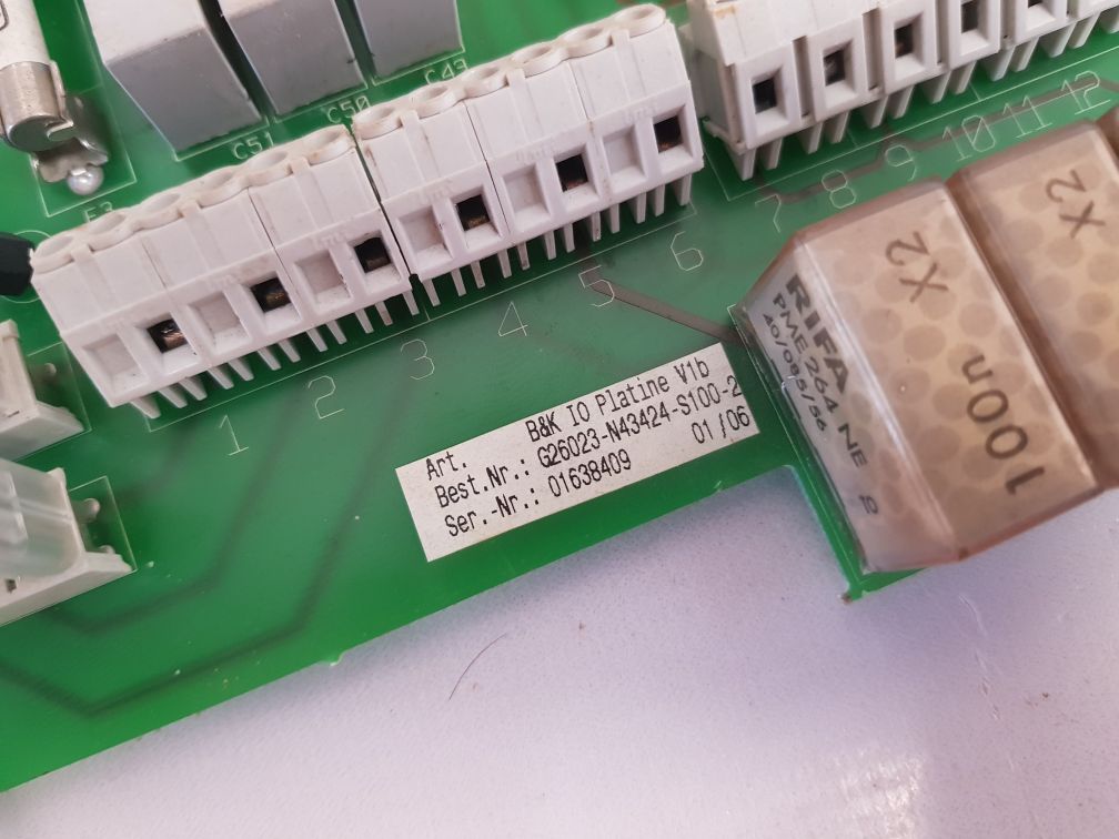 Siemens G26023-n43424-s100-2 Printed Circuit Board Rev 1.5 - Image 5