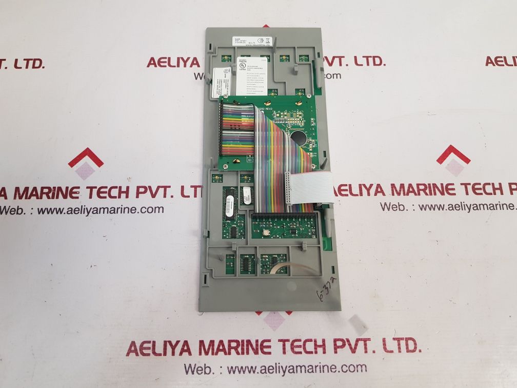 Edwards 3-lcd Fire Alarm Display Remote Module Rev.5,01A - Image 3