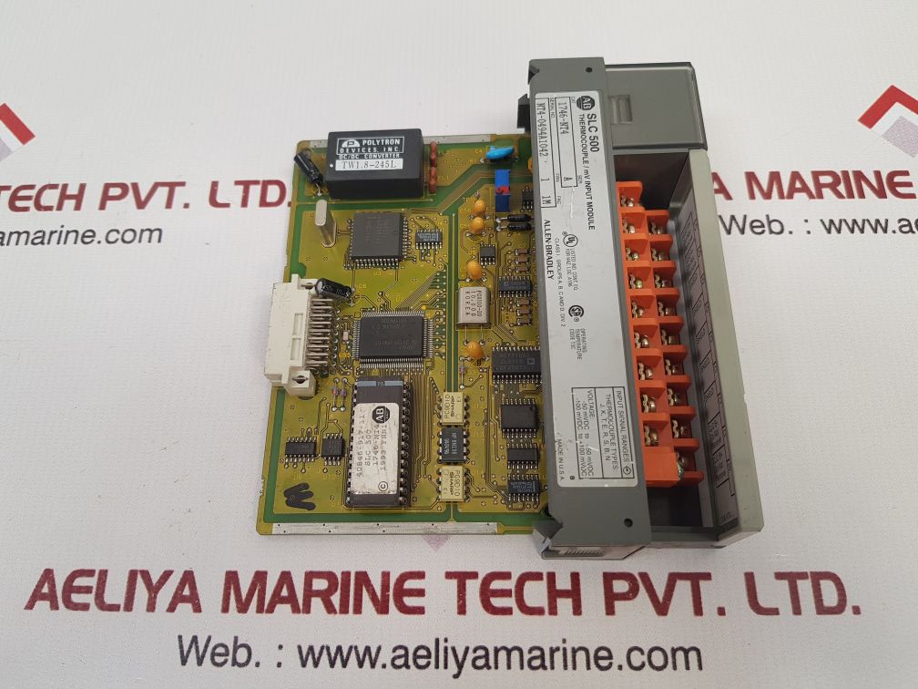 Allen-bradley 1746-nt4 Thermocouple/ Mv Input Module Ser.A - Image 3