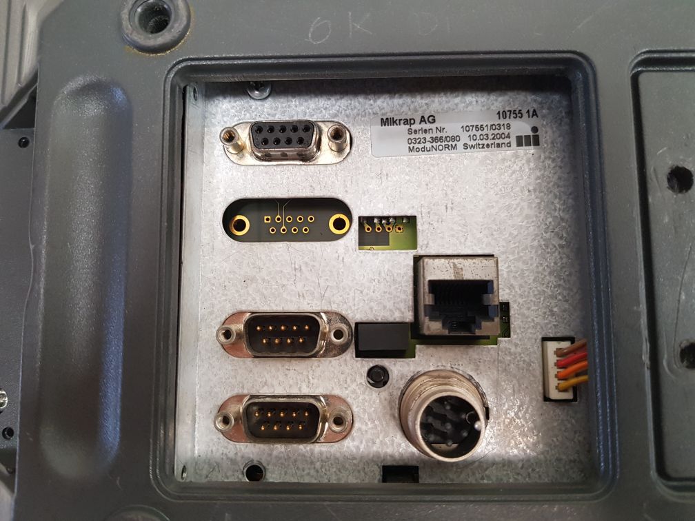 Mikrap Lcp-104 Modunorm Pc Control Touch Screen Panel 24Vdc/800Ma/20Va - Image 6