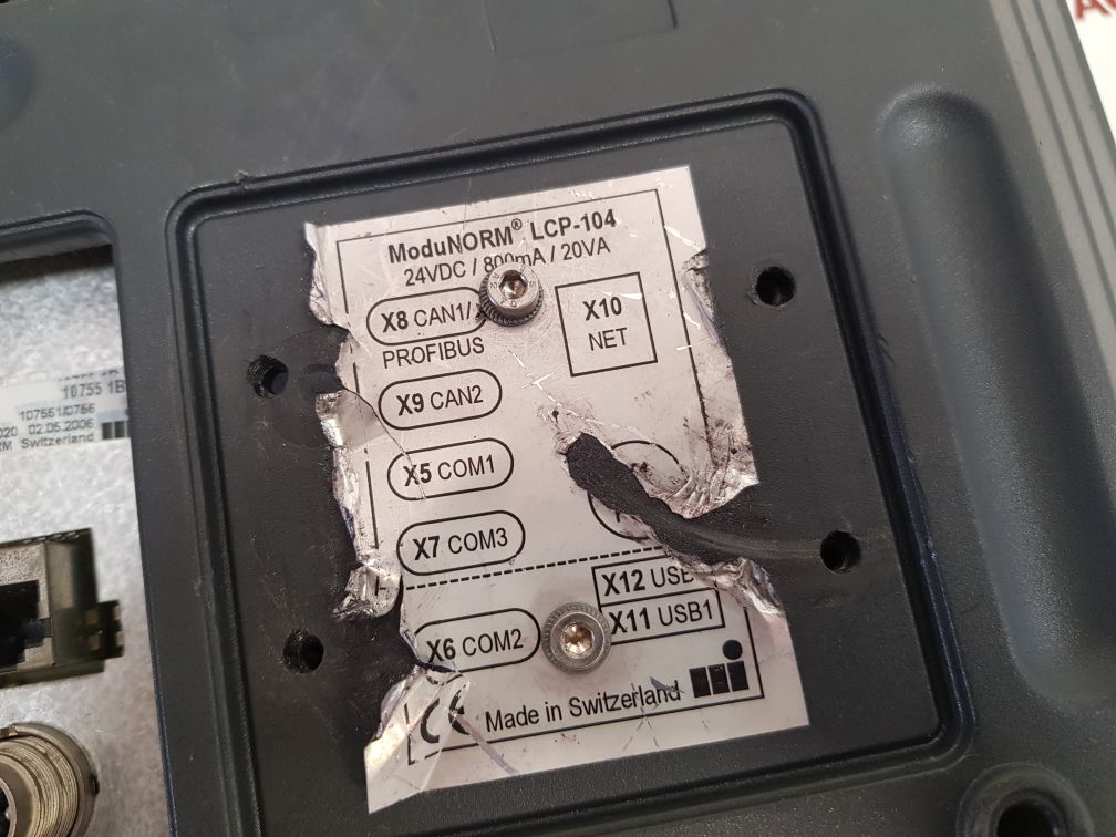 Mikrap Lcp-104 Modunorm Pc Control Touch Screen Panel 10755 1B - Image 4