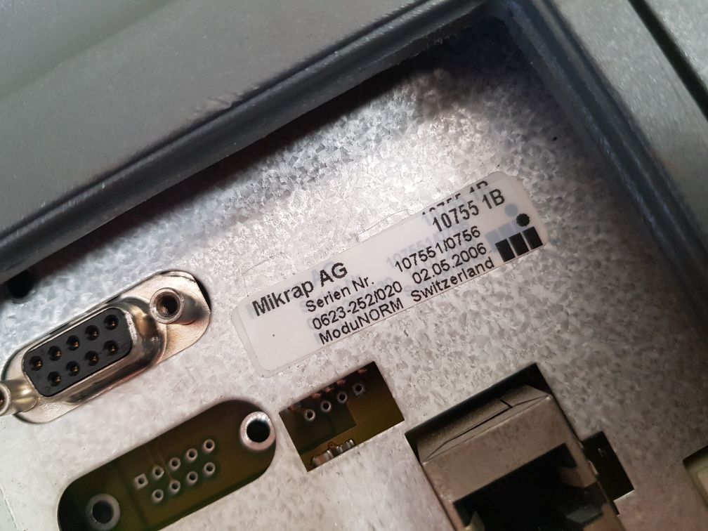 Mikrap Lcp-104 Modunorm Pc Control Touch Screen Panel 10755 1B - Image 6