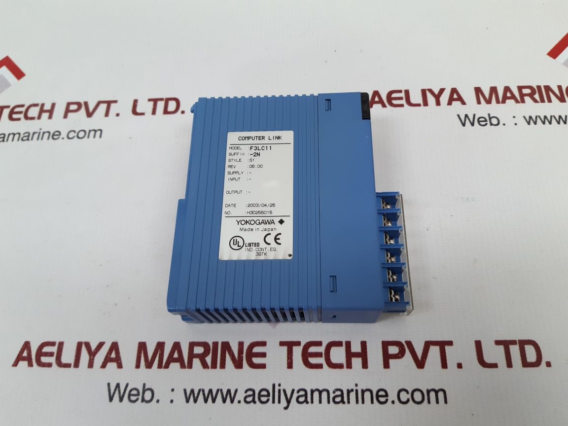 Yokogawa Lc11-2N Computer Link F3Lc11-2N Rev 06 - Image 2