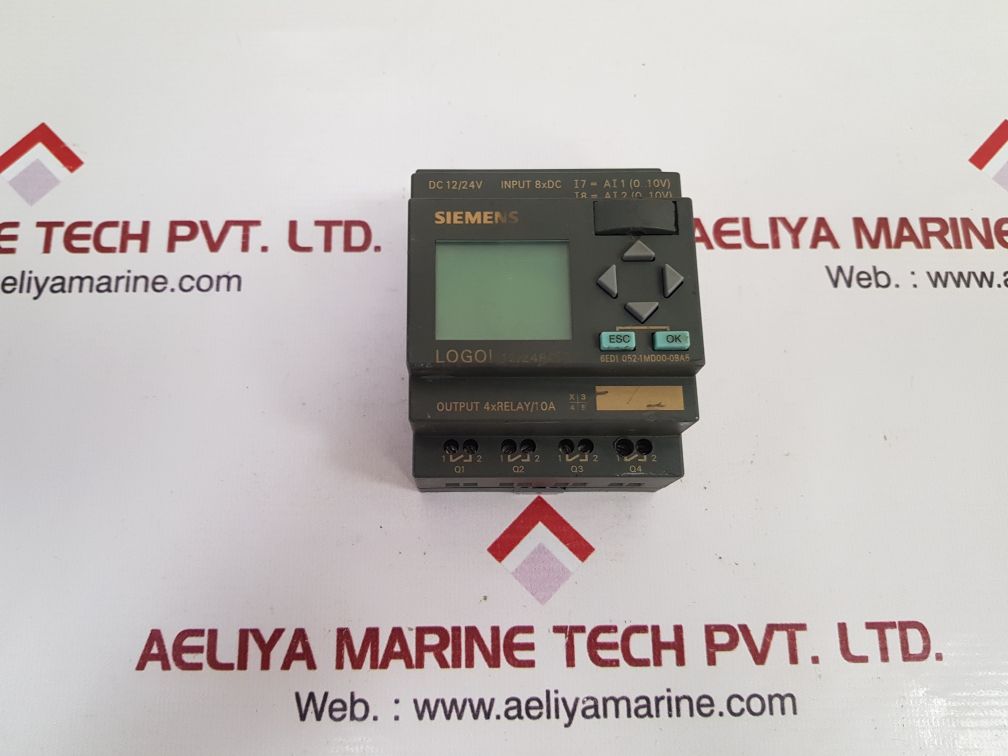 Siemens 6Ed1 052-1Md00-0Ba5 Logic Module 10A 240V