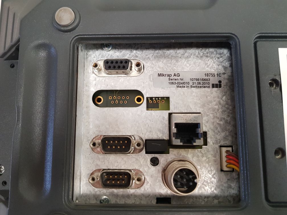 Mikrap Lcp-104 Pc Control Touch Screen Panel 10755 1C - Image 7