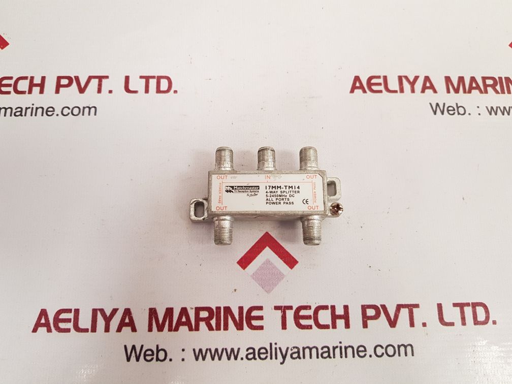Matchmaster 17Mm-tm14 4-way Splitter