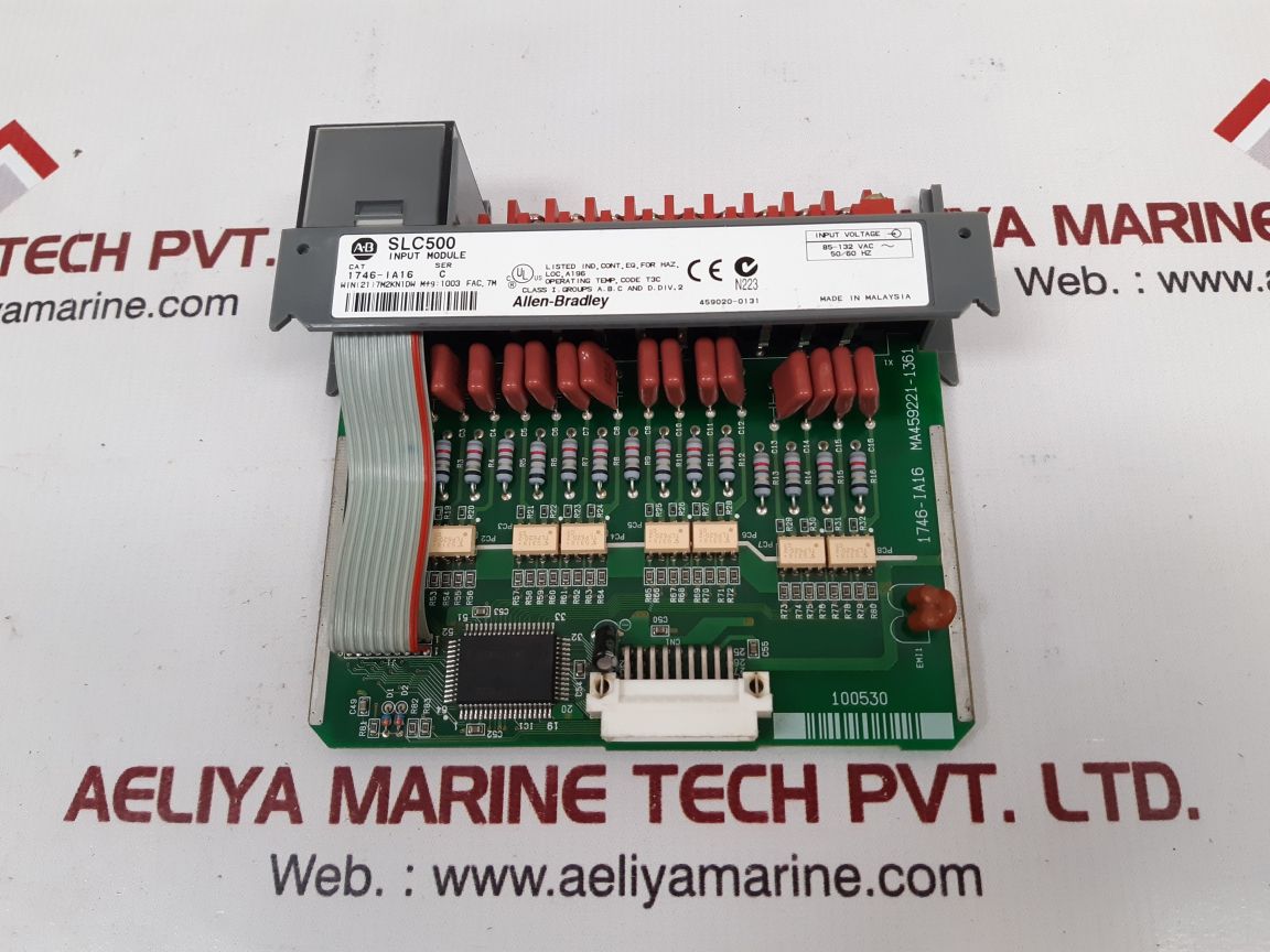 Allen-bradley Slc 500, 1746-ia16 Plc Input Module (Not Working)