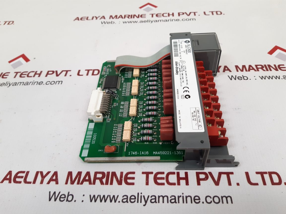 Allen-bradley Slc 500, 1746-ia16 Plc Input Module (Not Working) - Image 2