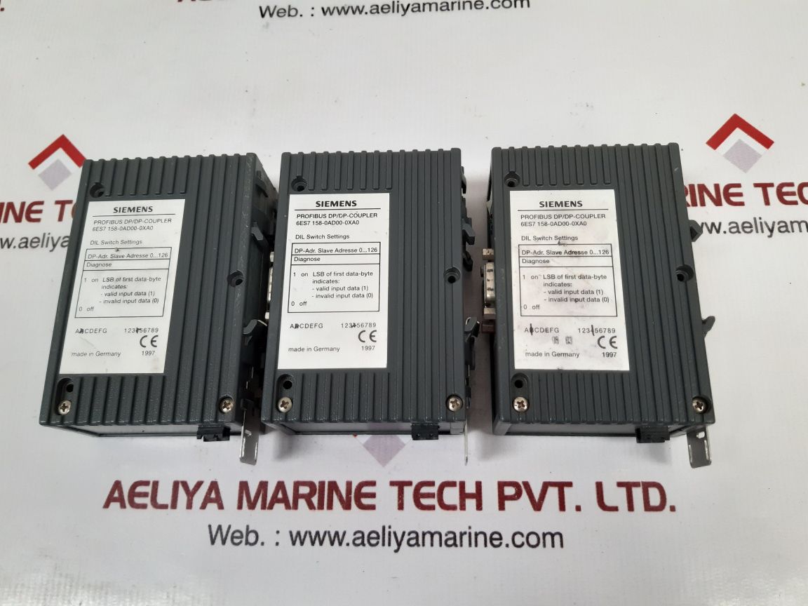 Siemens 6Es7 158-0Ad00-0Xa0 Profibus Dp/Dp Coupler - Image 2
