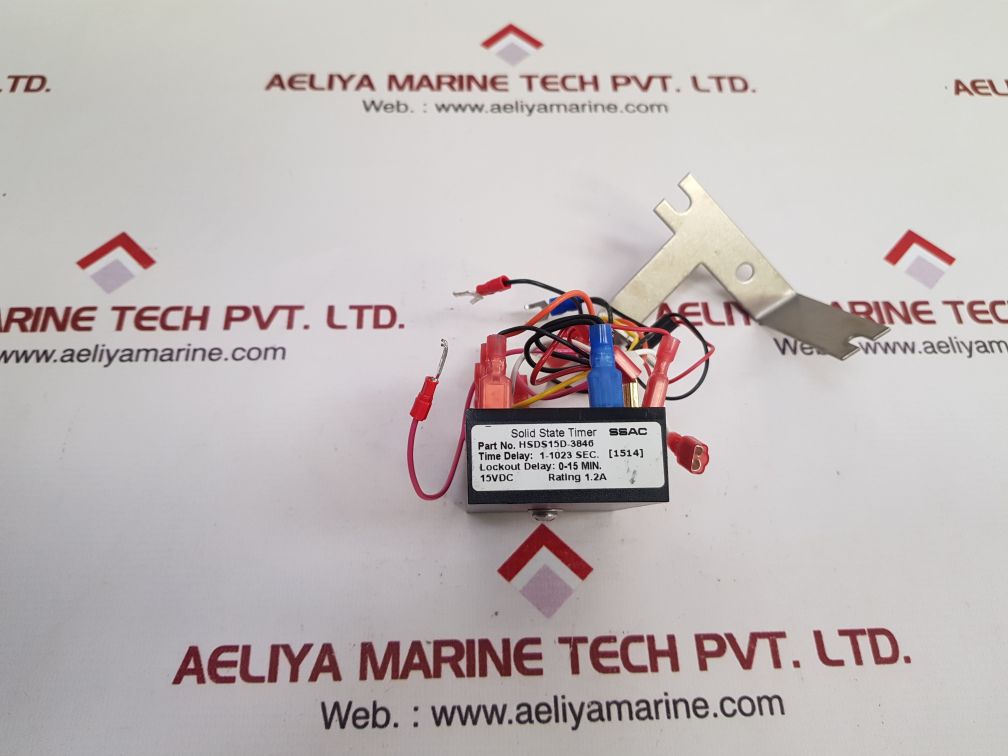 Ssac Hsds15D-3846 Solid State Timer 0-15 Min - Image 4