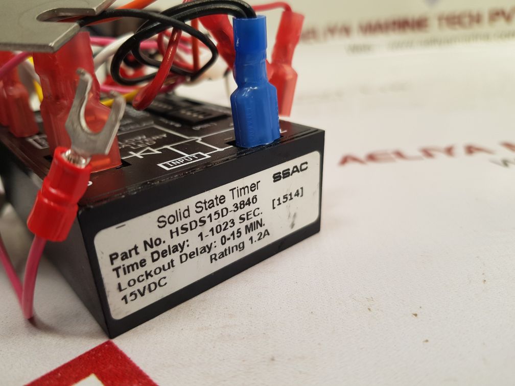 Ssac Hsds15D-3846 Solid State Timer 0-15 Min - Image 7