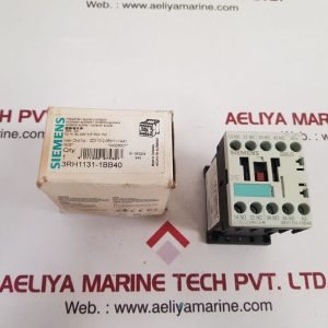 Siemens Sirius 3Rh1131-1Bb40 Auxiliary Contactor