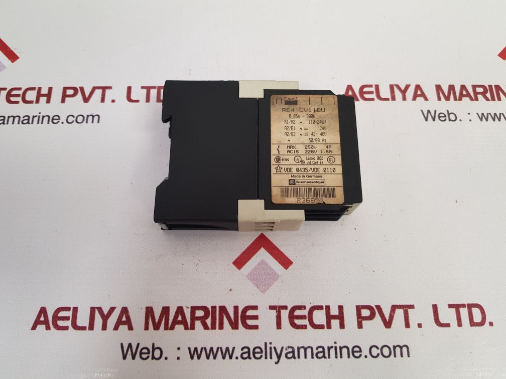 Telemecanique Re4 Cv1 1Bu Timer Relay 0.05S ? 300H 50/60 Hz - Image 4