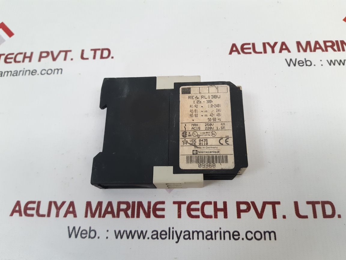 Telemecanique Re4Rl13Bu Time Delay Relay 0.05S-300H - Image 3