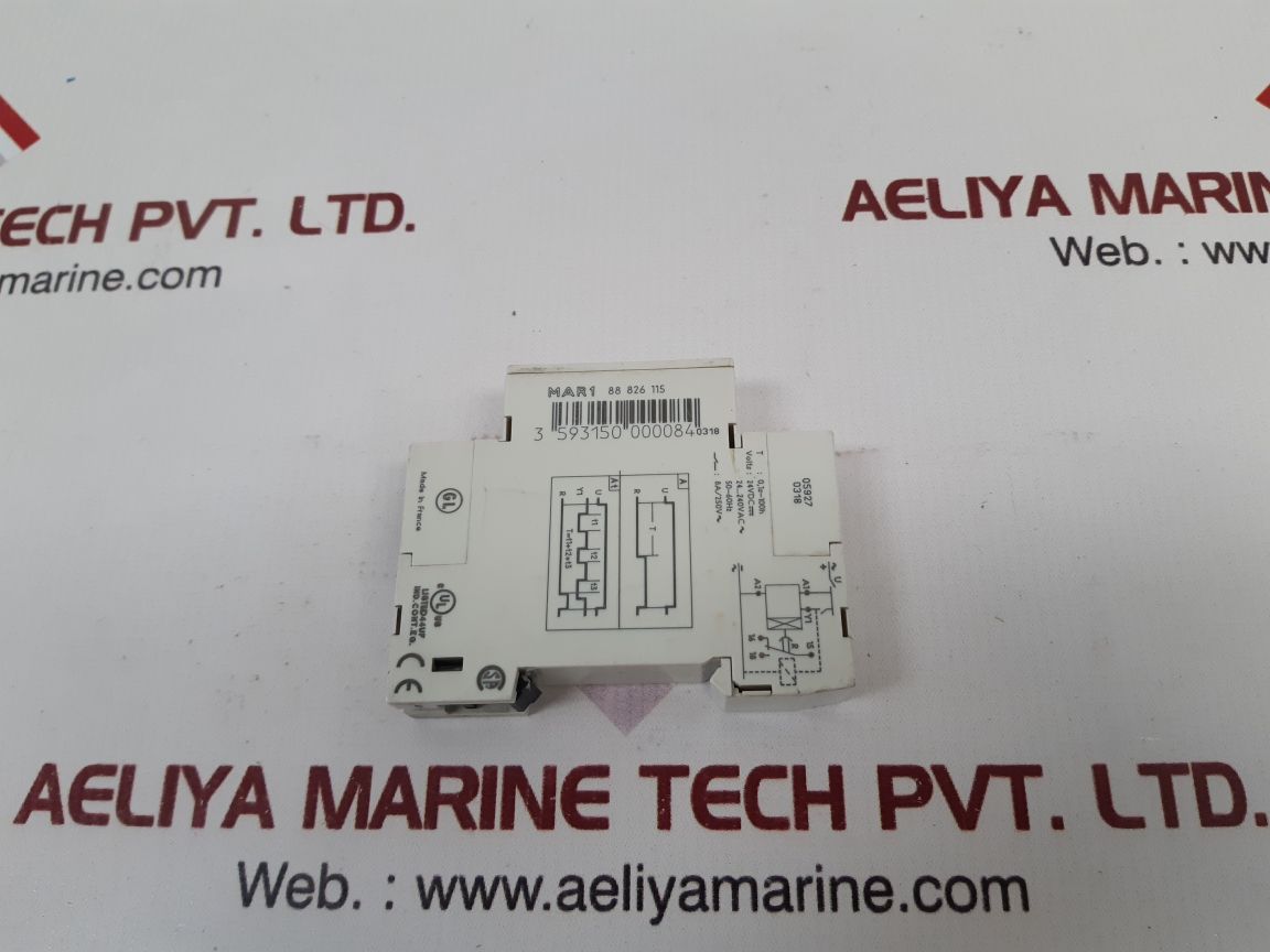 Crouzet Mar1 88 826 115 Time Delay Relay 0,1S-100H 50-60Hz - Image 4