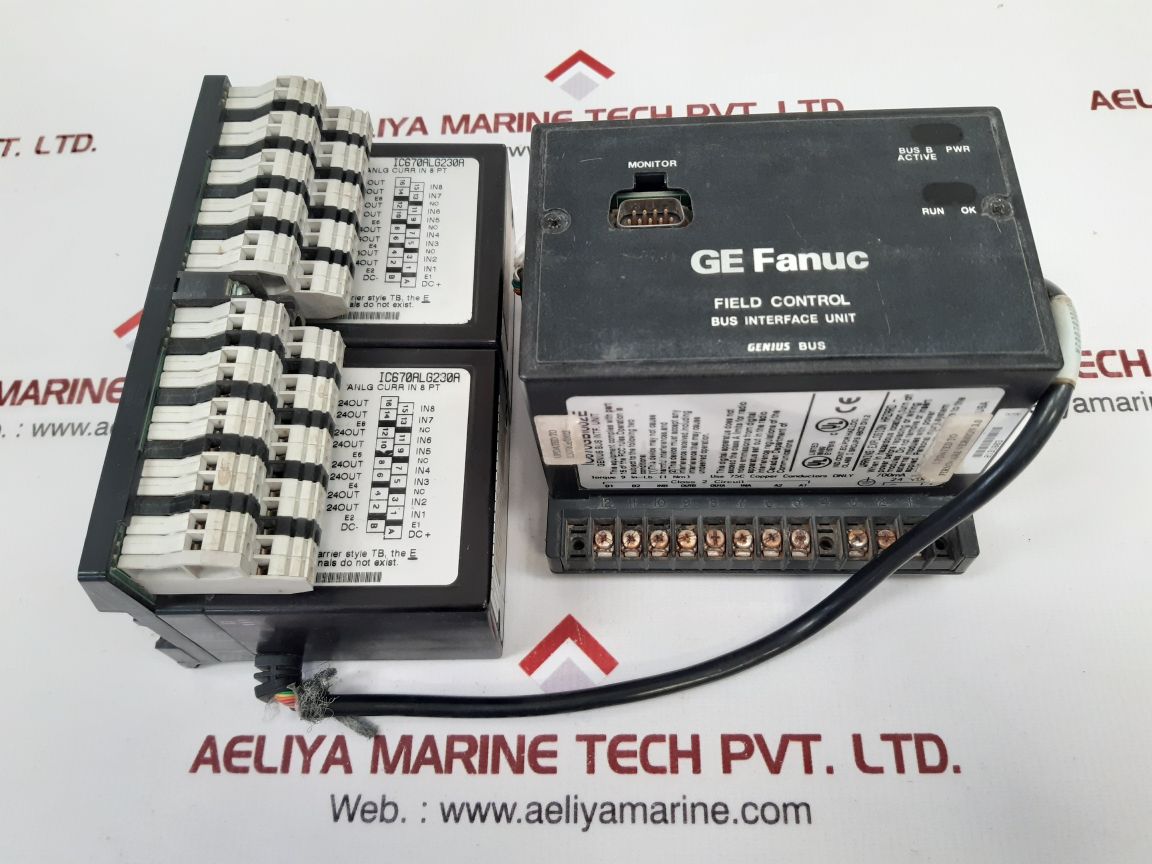 Ge Fanuc Ic670Chs002E Analog Module With Ic670Gb1002F Control System - Image 5