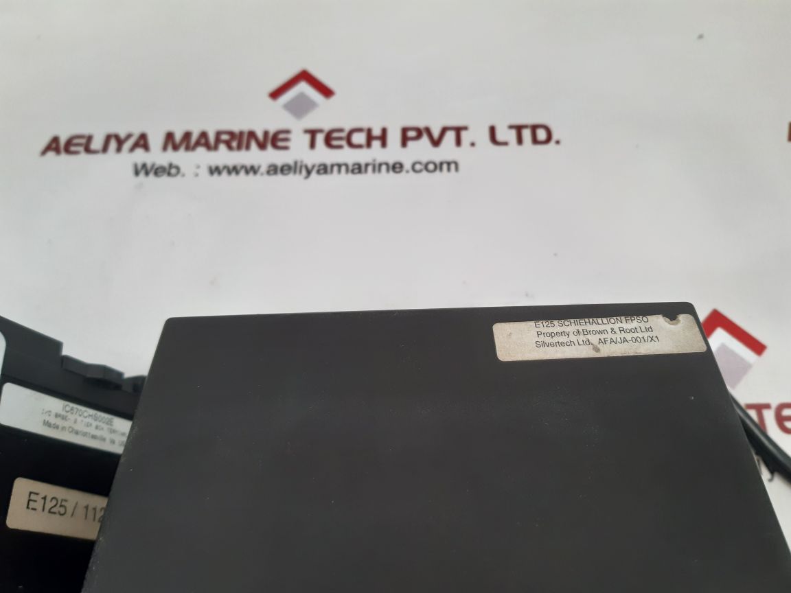 Ge Fanuc Ic670Chs002E Analog Module With Ic670Gb1002F Control System - Image 7