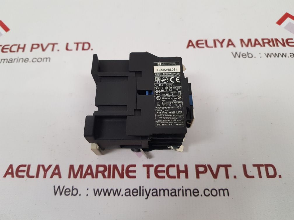 Telemecanique Lc1D1210M7 Contactor 220-240V 60 Hz - Image 2