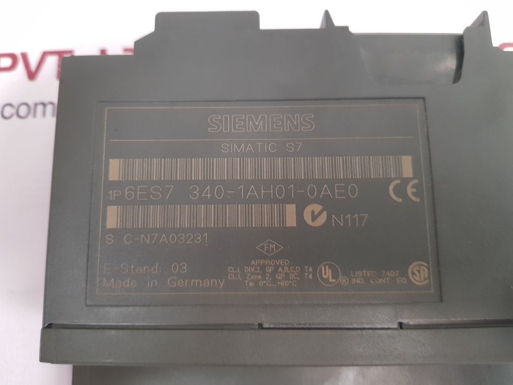 Siemens 6Es7 340-1Ah01-0Ae0 Communication Processor Module used - Image 6