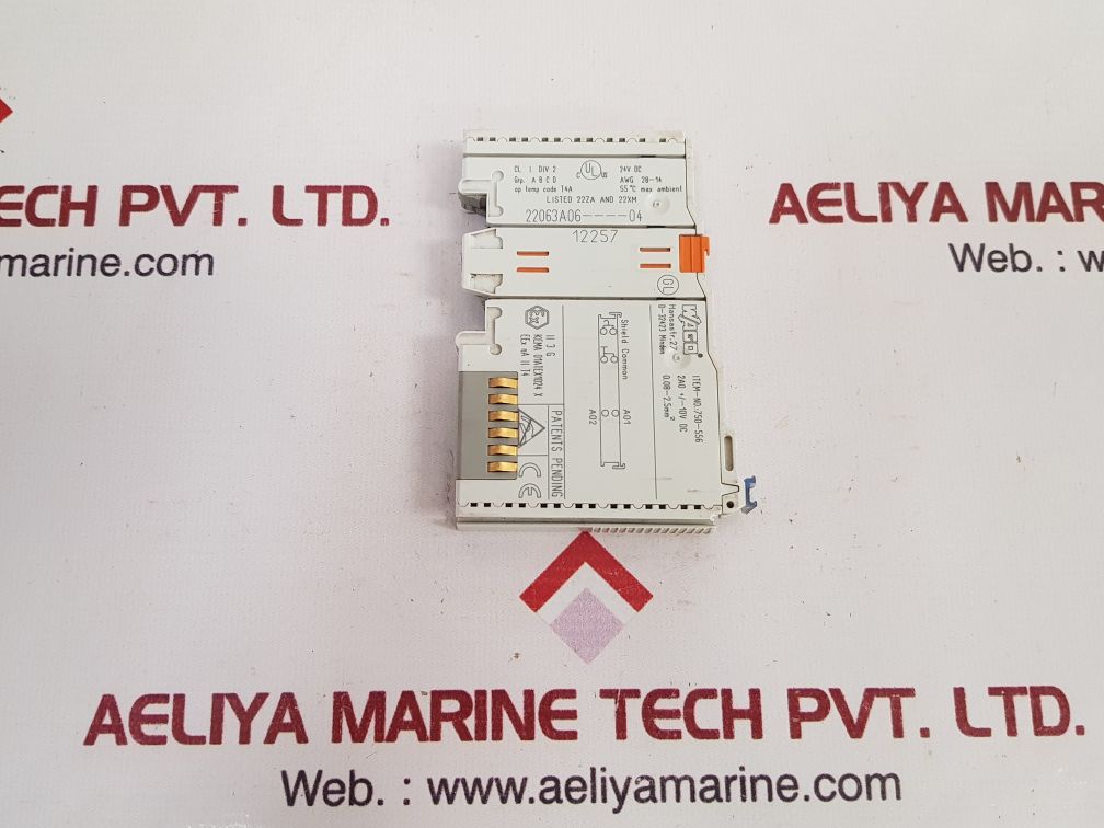 Wago 750-556 Analog Output Module - Image 4