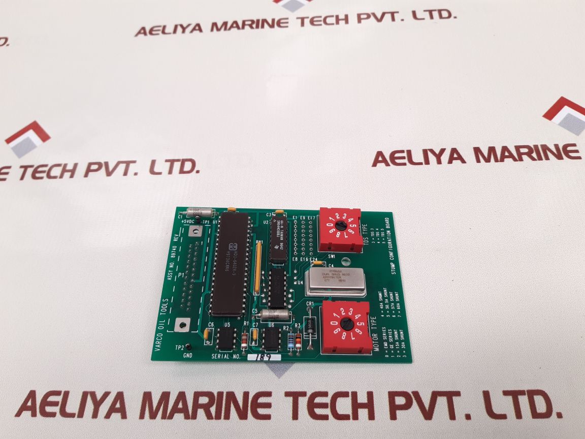 Varco oil tools 89740 stum configuration board - Image 4