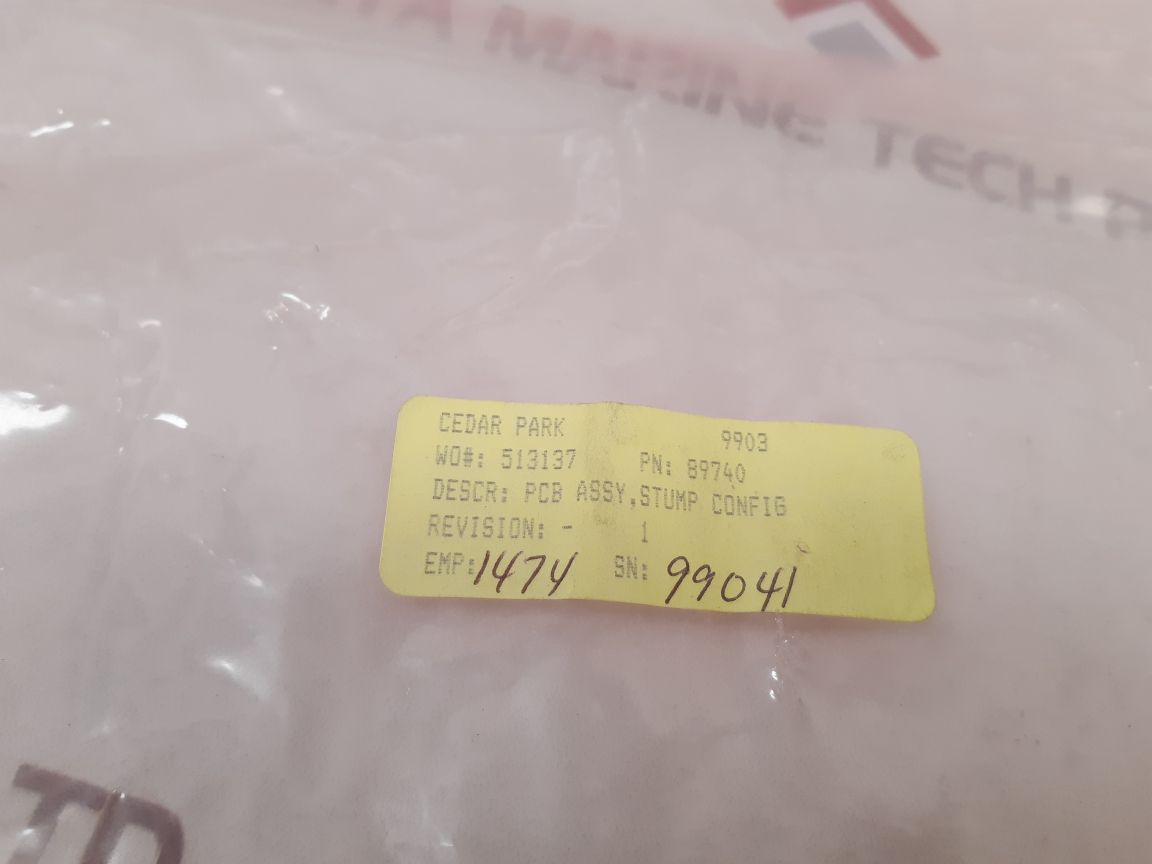 Varco oil tools 89740 stum configuration board - Image 8