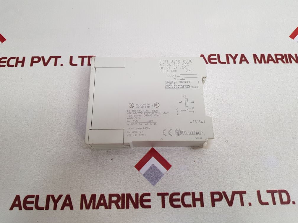 Finder 8711 0240 0000 Time Relay 87.11 - Image 3