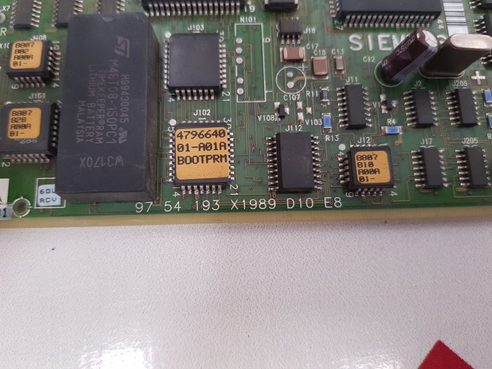 Siemens 97 54 193 X1989 D10 E8 Pcb Card - Image 7