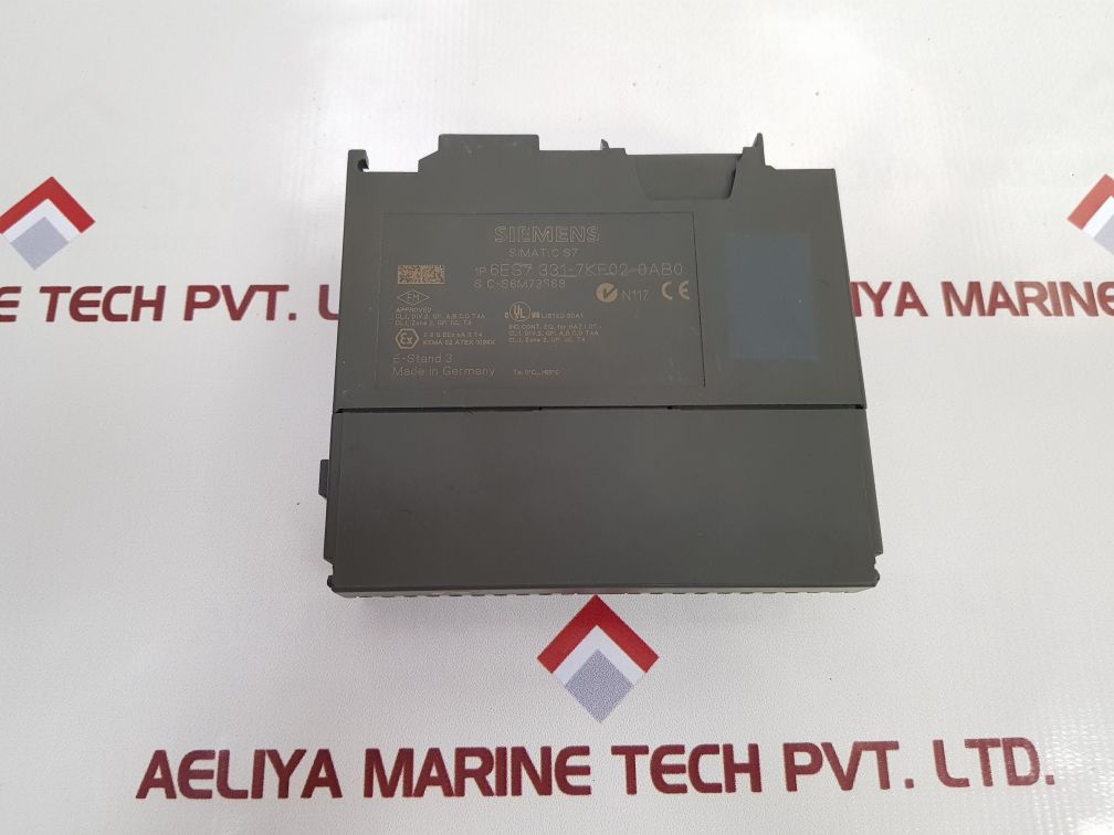 Siemens Simatic S7 6Es7 331-7Kf02-0Ab0 Input Module E-stand: 3 - Image 3