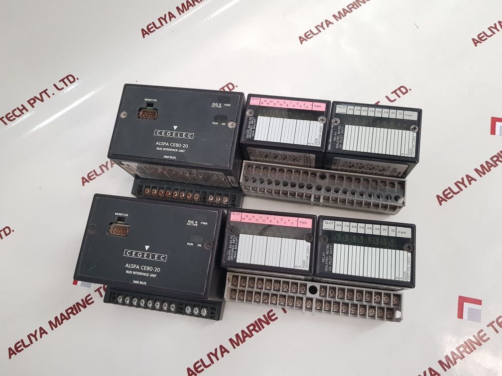 Cegelec Alspa Ce80-20 Bus Interface Unit With Ic670Mdl930A/Ic670Mdl240B - Image 2