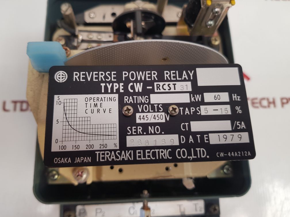 Terasaki Cw-rcst 31 Reverse Power Relay - Image 4
