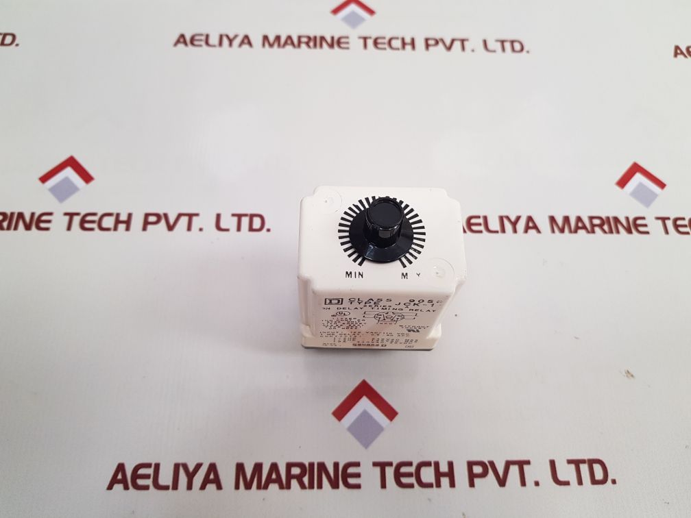 Square D Jck-1 Class 9050 Timing Delay Relay Series A