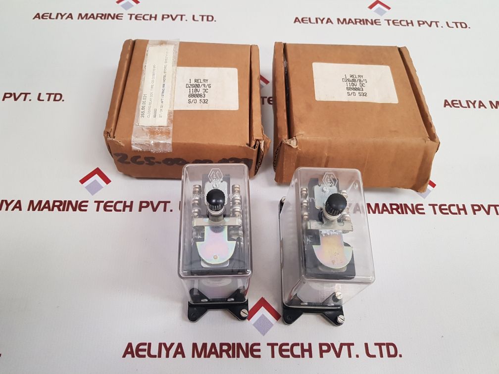 C & S Controls1 D 2600 Closing Relay D2600/B/6 - Image 2