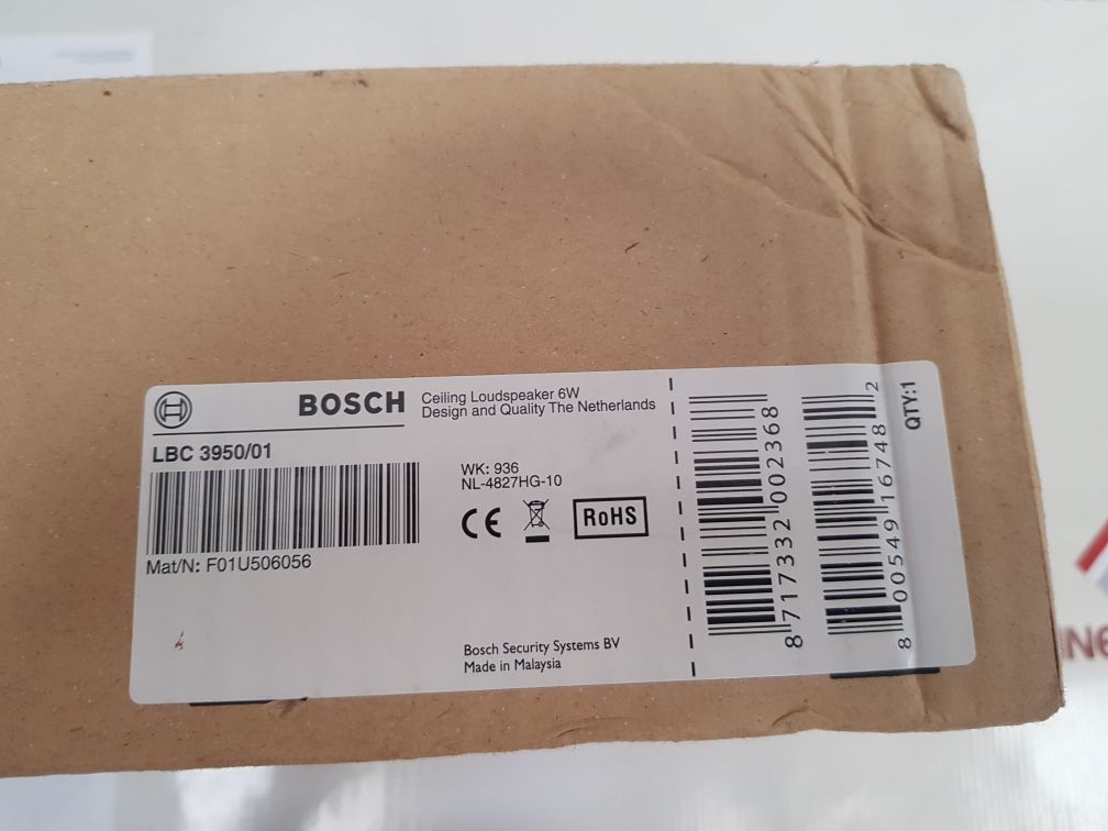 Bosch Lbc 3950/01 Ceiling Loudspeaker 6W - Image 2