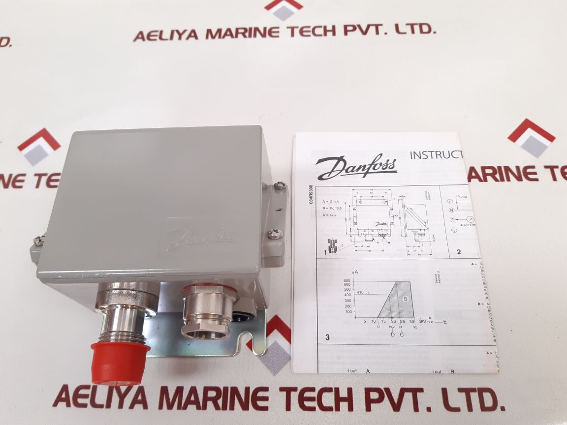 Danfoss Emp 2 Pressure Transmitter 084G2111 New - Image 2