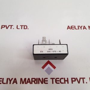 Aeg B6 500/670-40 Phase Bridge Rectifire