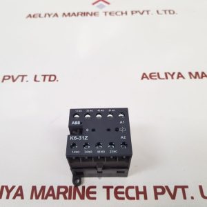Abb K6-31Z Control Relay 5A 600 Vac