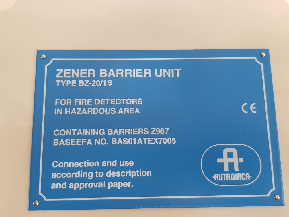Autronica Bz-20/1S Zener Barrier Unit - Image 11