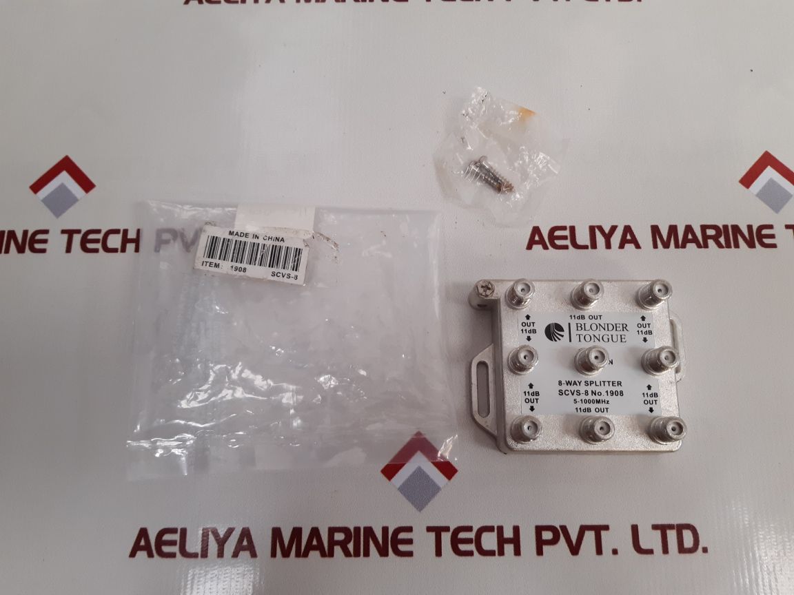 Blonder Tongue Scvs-8 8-way Splitter 5-1000Mhz Used