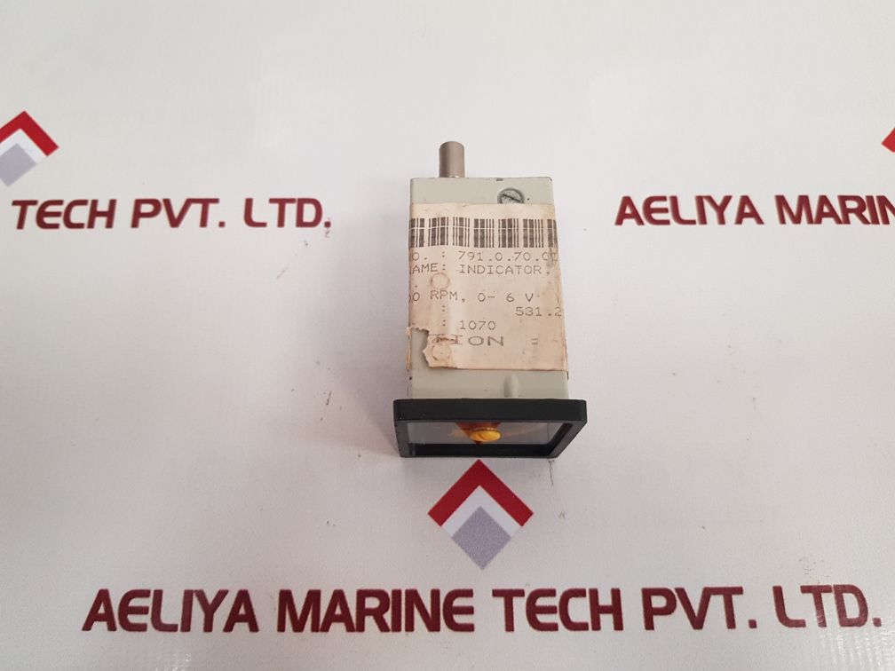 Camille Bauer Mounting Indicator Panel Meter 0 To 1000 Rpm - Image 2
