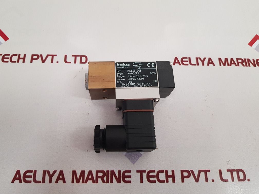 Trafag 9M0.2079 Pressure Switch 1...16Bar/0.1...1.6Mpa - Image 2