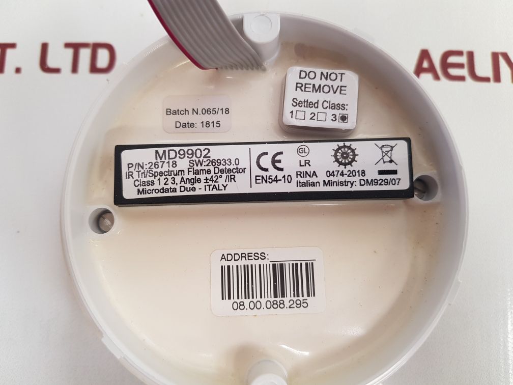 Microdata Md9902 Spectrum Flame Detector 26718 - Image 5