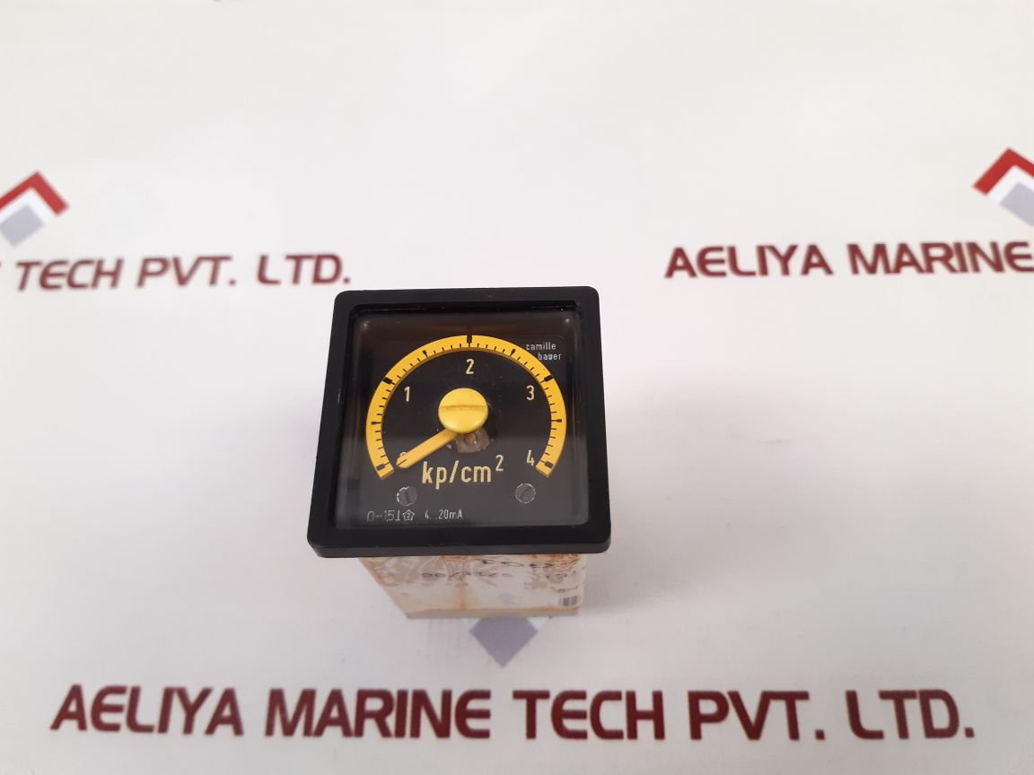 Camille Bauer 791.0.70.01.037 Indicator Panel Mounting Used