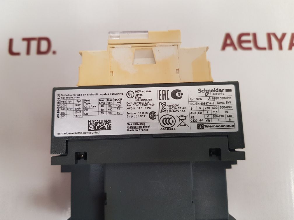 Schneider Electric Lc1D18P7 Contactor - Image 9
