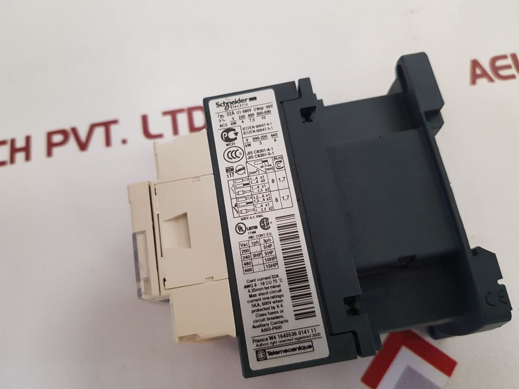 Schneider Electric Lc1D18P7 Contactor New - Image 8