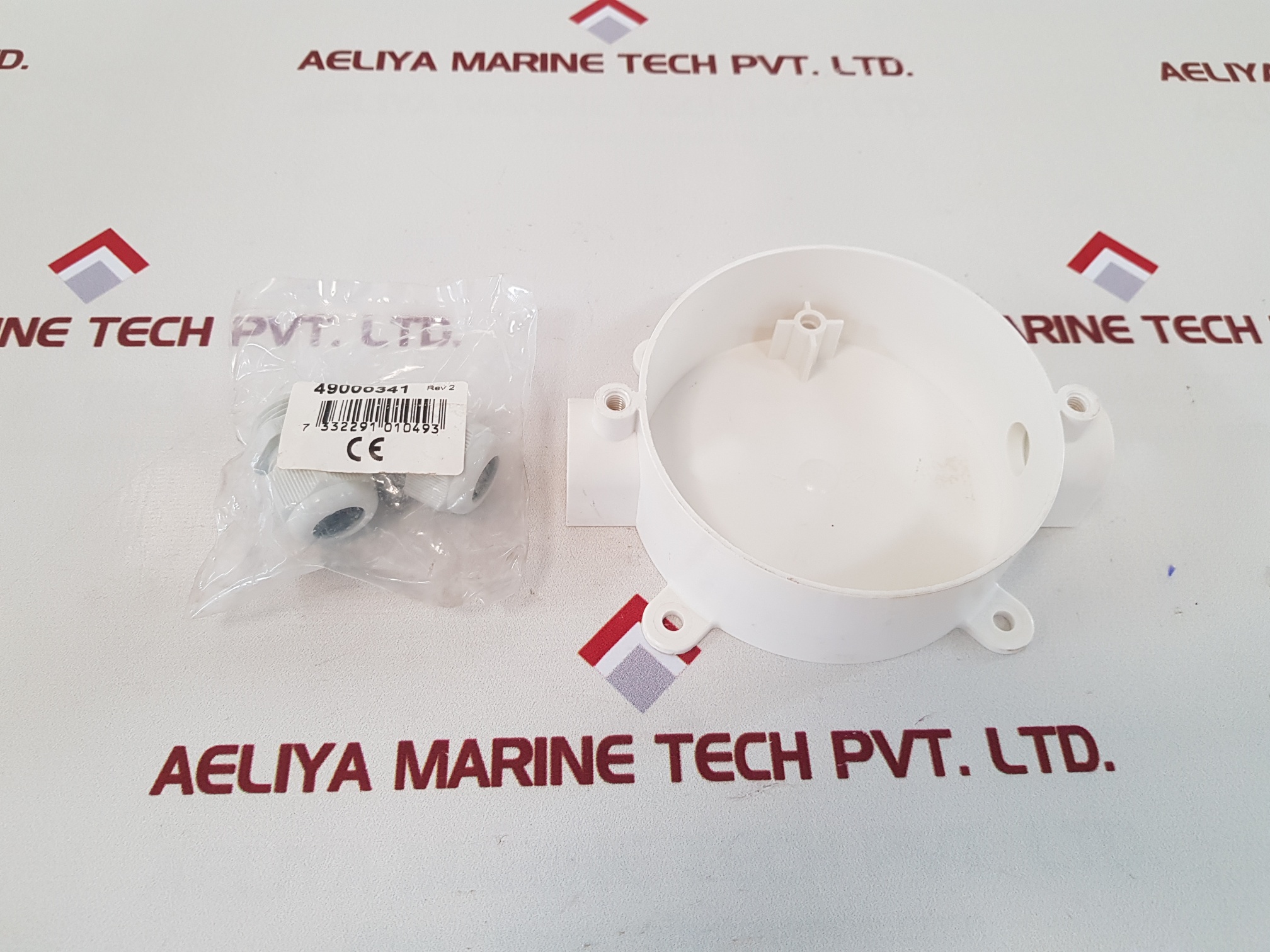 Consilium 46950 2Ip55 Detector Base White 2-pipe Plastic - Image 2