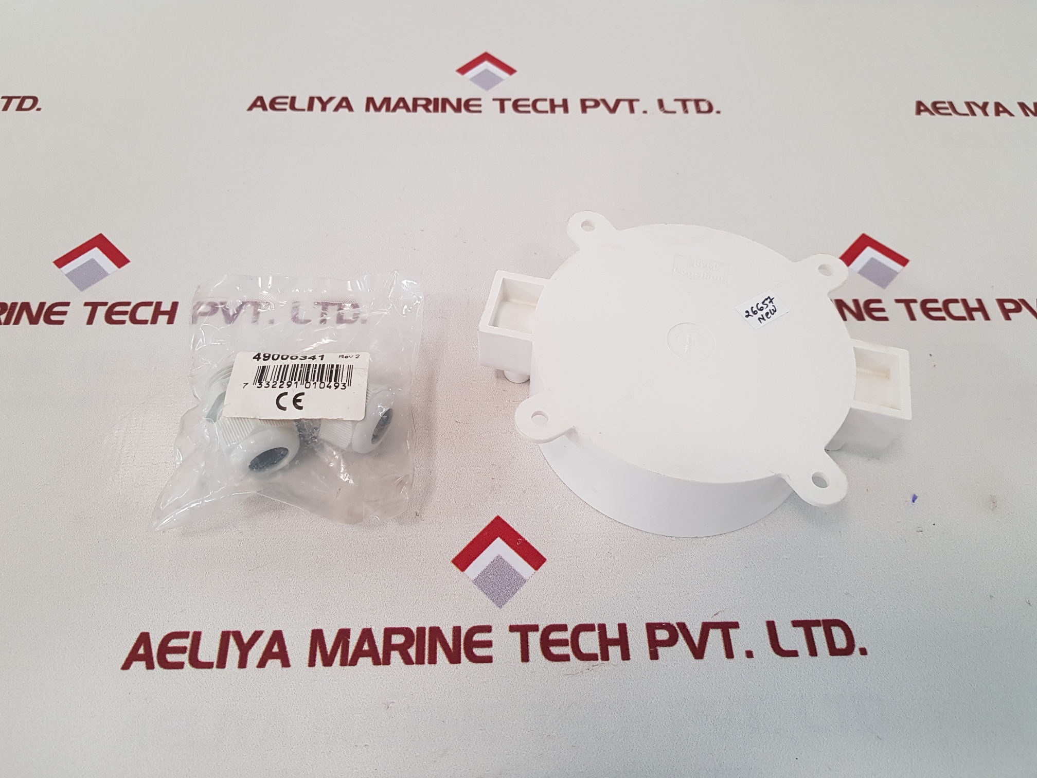 Consilium 46950 2Ip55 Detector Base White 2-pipe Plastic - Image 3