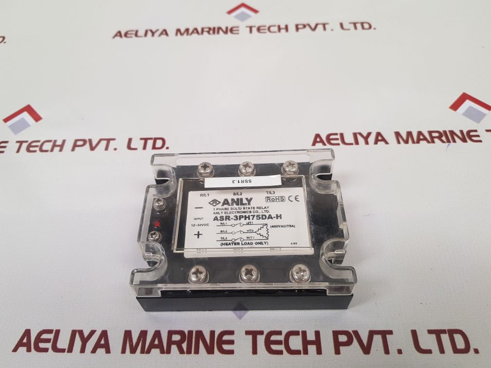 Anly Asr-3Ph75Da-h 3-phase Solid State Relay